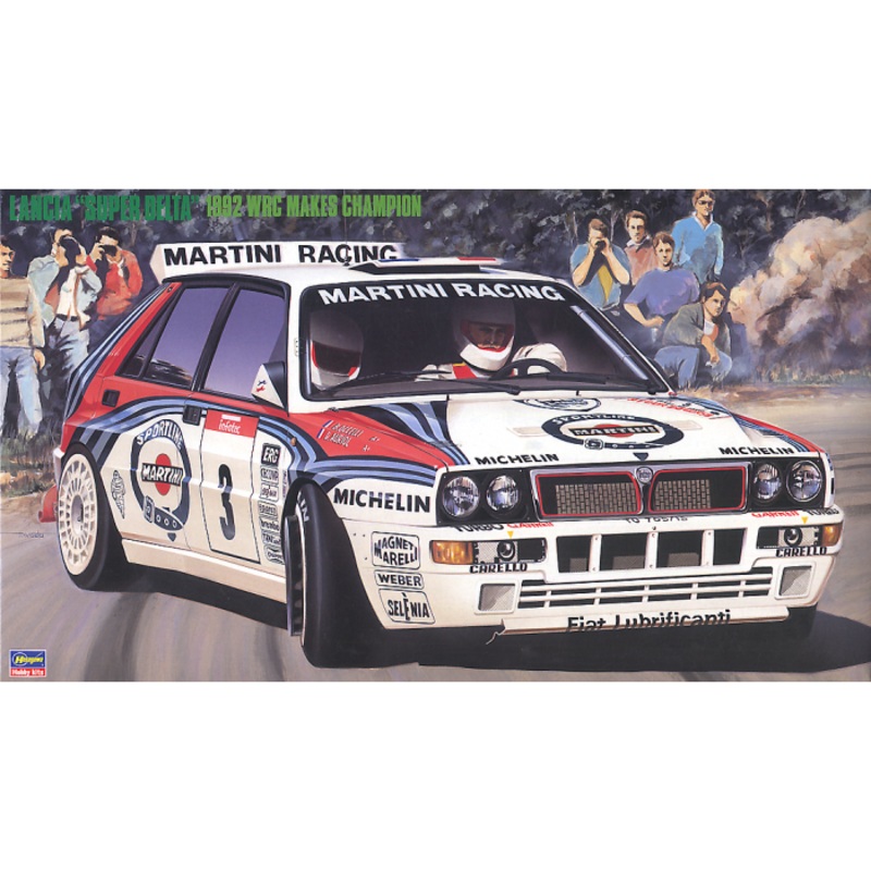 Hasegawa – 1/24 Lancia “Super Delta” (1992 WRC Makes Champion)