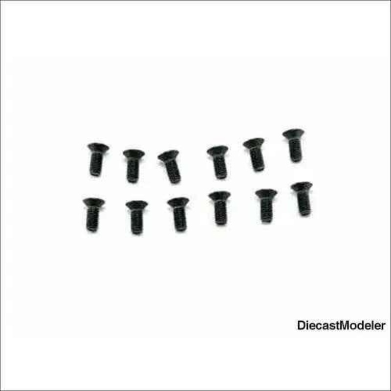 Redcat Racing Countersunk Mechanical Screw(5*12) 12 Piece Vehicle