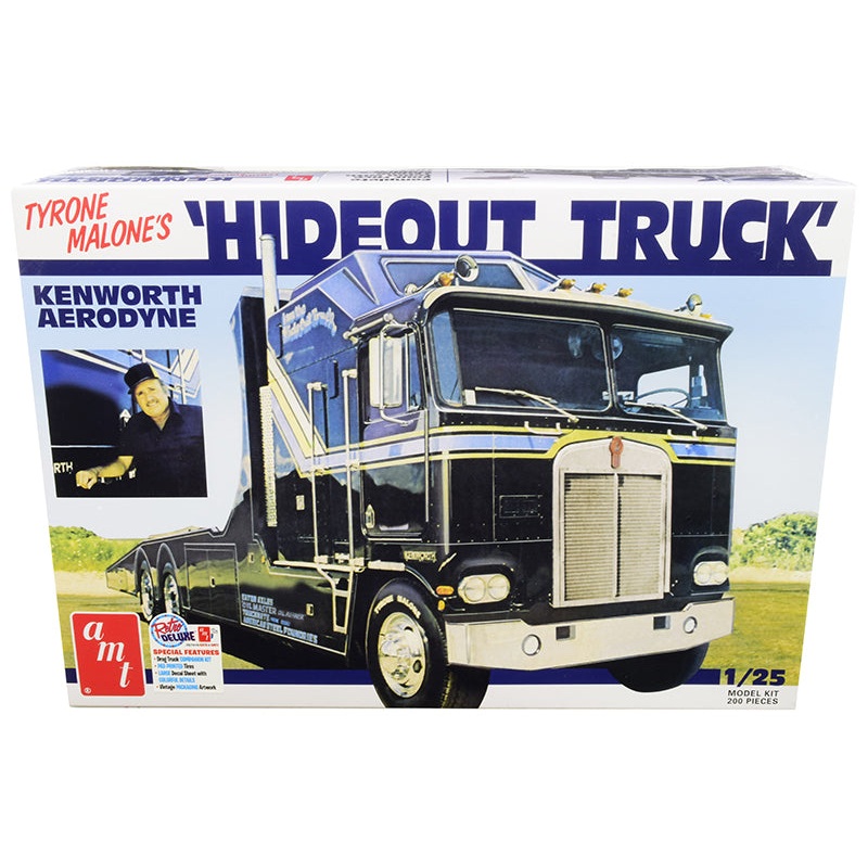 Skill 3 Model Kit Tyrone Malone’s Kenworth Aerodyne “Hideout Truck” 1/25 Scale Model by AMT