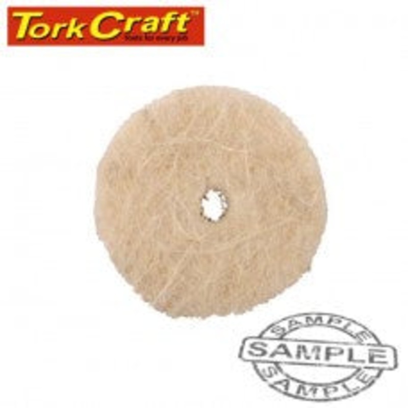 Tork Craft – Mini Felt Polishing Point Wheel 12.7mm Dia x 6mm Shank