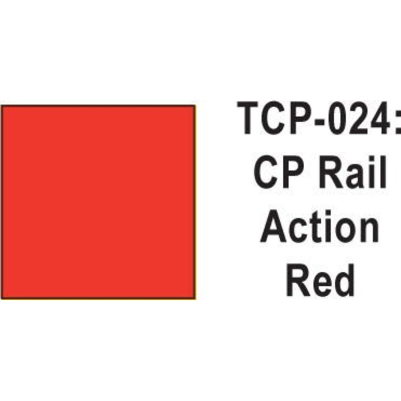 Tru Color TCP-24 CP Rail Action Red Paint 1 ounce