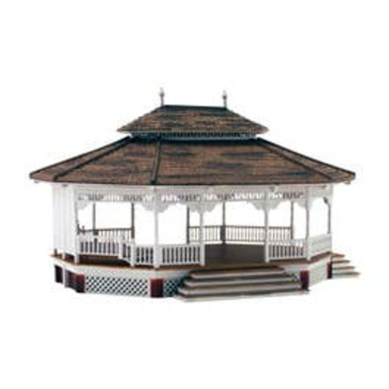 Woodland Scenic #BR5035 HO Grand Gazebo (Built up)
