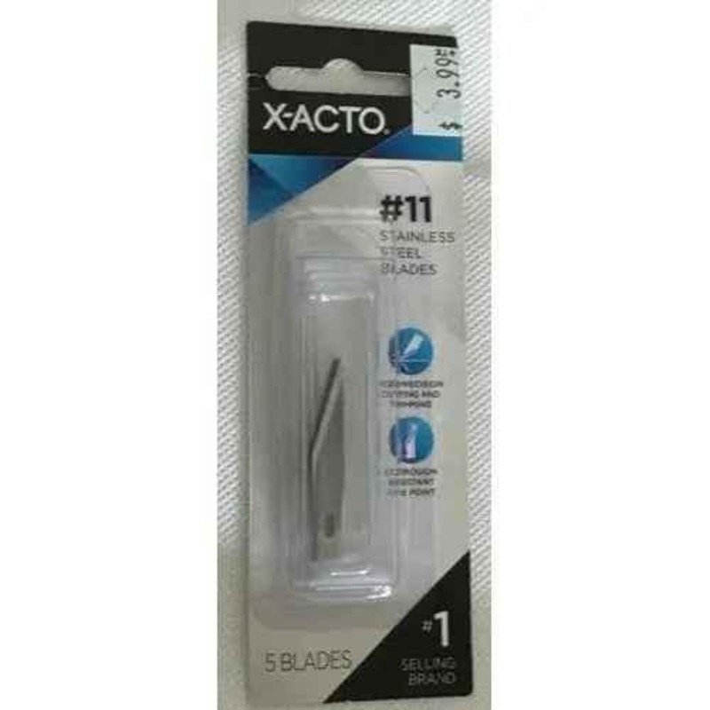 X221 #11 SS BLADE CARDED (5)