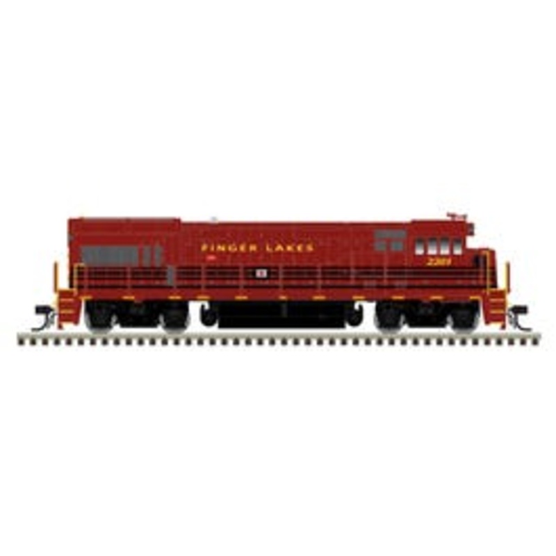 Atlas 10004921 HO MASTER U23B GOLD FINGER LAKES RAILWAY [W/DITCH LIGHTS] #2201 with DCC & Sound