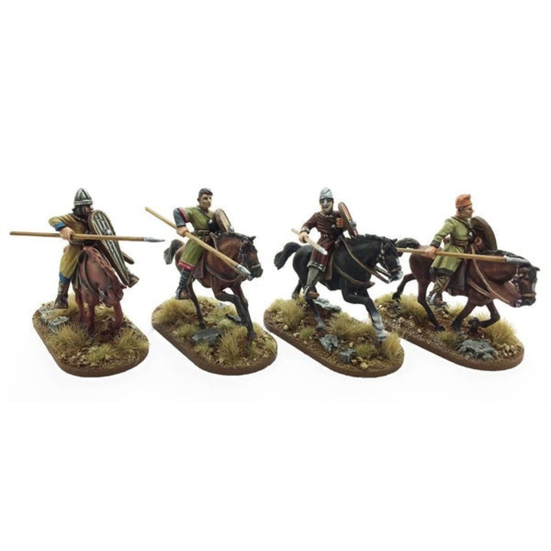 Footsore Miniatures – Breton Cavalrymen thrusting underarm