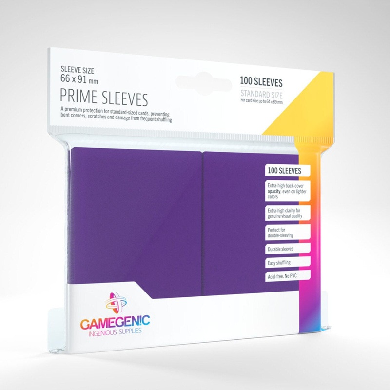 GameGenic – Prime Sleeves: Purple (100)