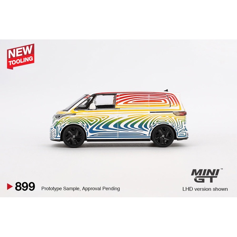 Mini GT – 1/64 Volkswagen ID. Buzz Prototype “Rainbow”