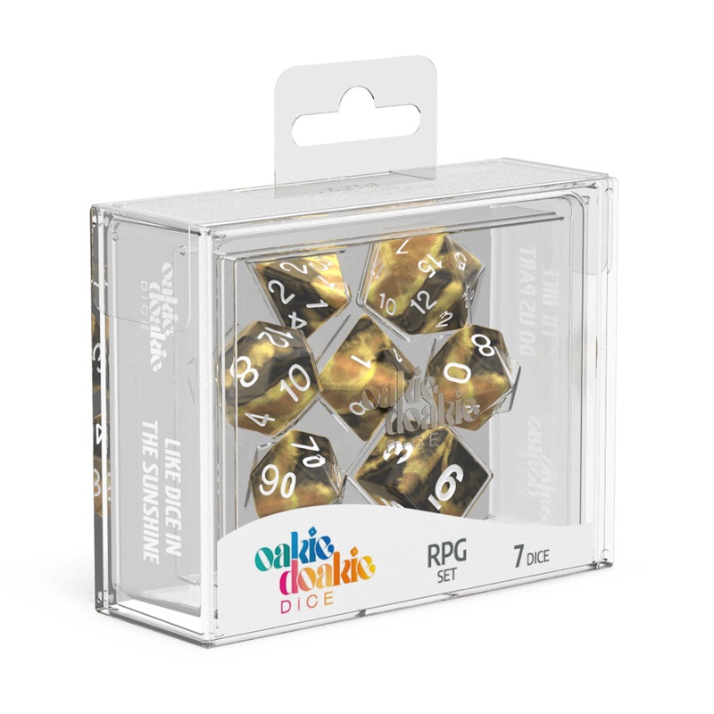 Oakie Doakie Dice – RPG Set GemiDice Hornet (7)