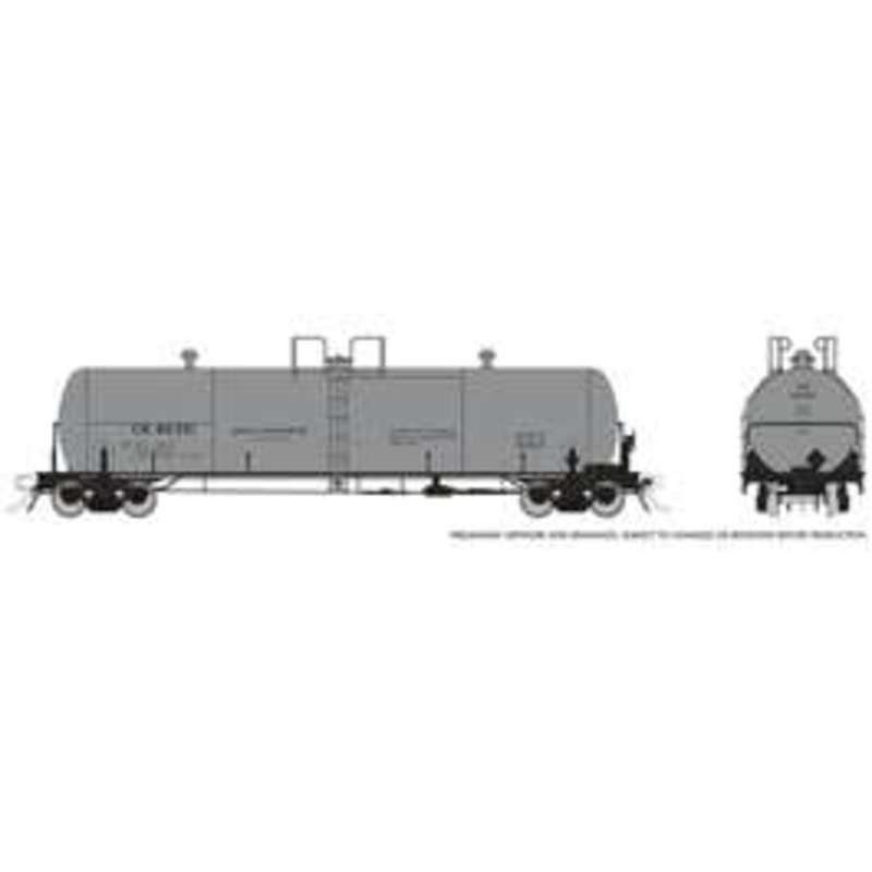 Rapido 135013A HO Procor 20K gal Tank Car: CN – Company Service