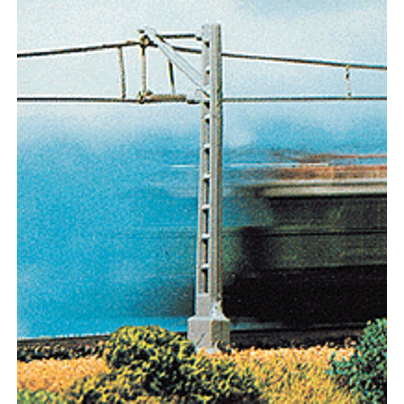 Vollmer 8000 N Scale Catenary System Mast with Short Registration