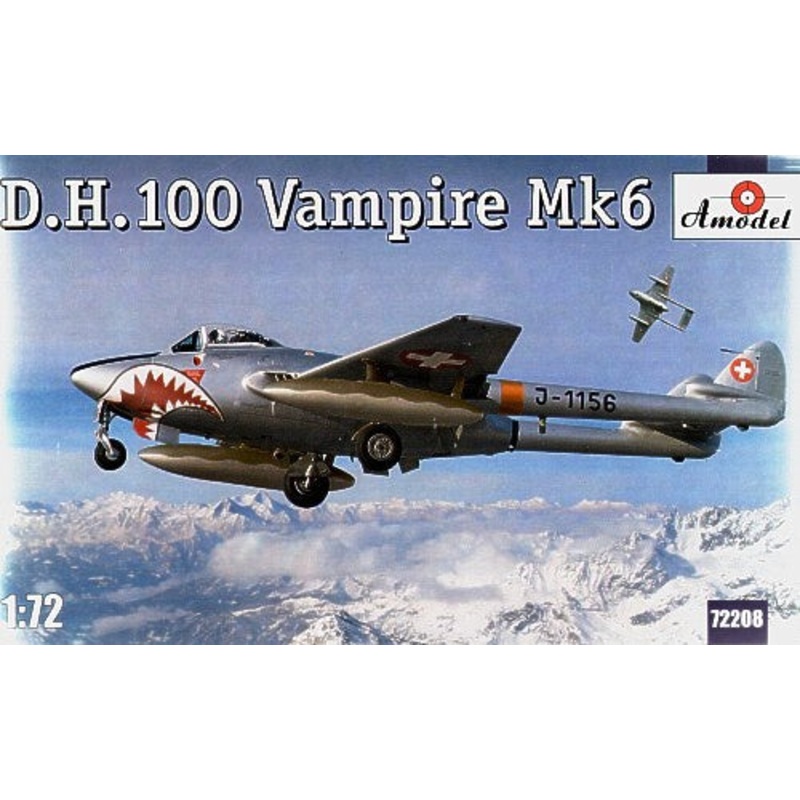 Amodel – 1/72 De Havilland DH 100 Vampire Mk.VI