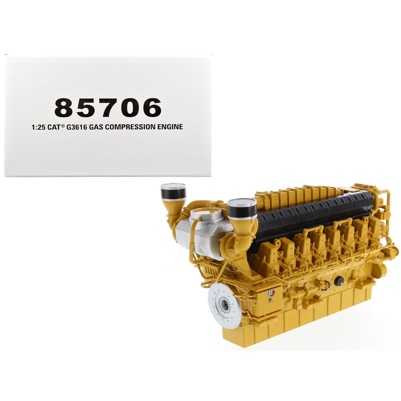 CAT Caterpillar G3616 Gas Compression Engine “High Line” Series 1/25 Diecast Model by Diecast Masters