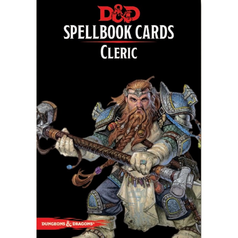 D&D Spellbook Cards: Cleric Deck (149 Cards)