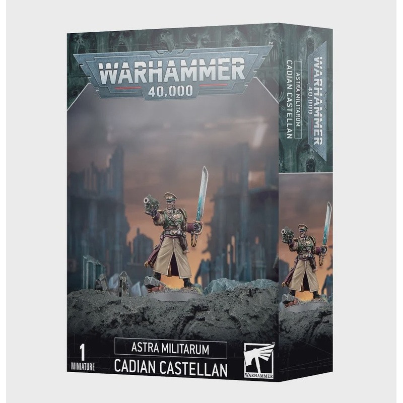 GW – Warhammer 40k Astra Militarum: Cadian Castellan (47-34)