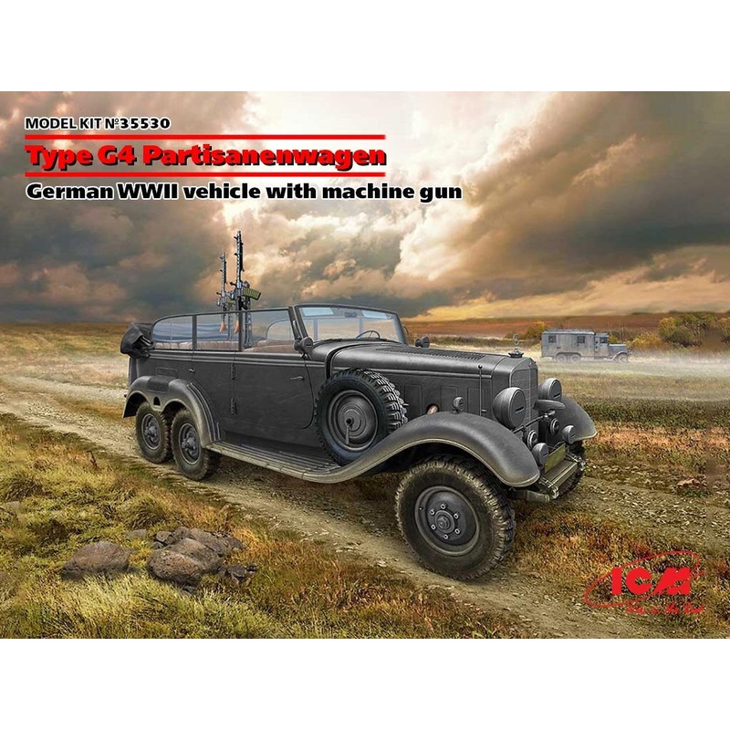 ICM – 1/35 Type G4 Partisanenwagen WWII German Car