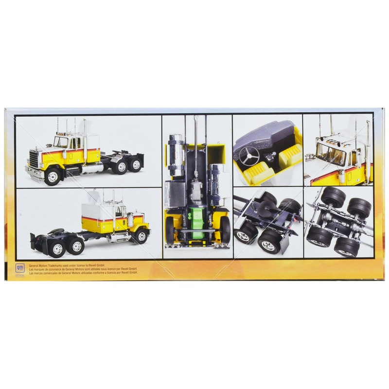 Level 4 Model Kit 1978 Chevrolet Bison Truck Tractor 1/32 Scale Model by Revell