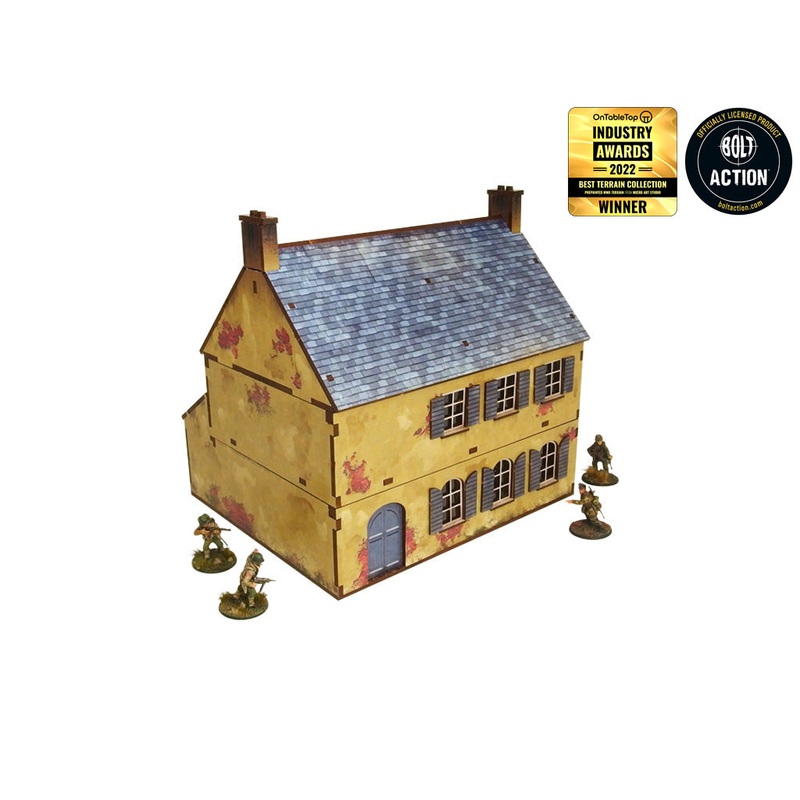 Micro Art Studio – WW2 Normandy  Townhouse 2  (H00126)