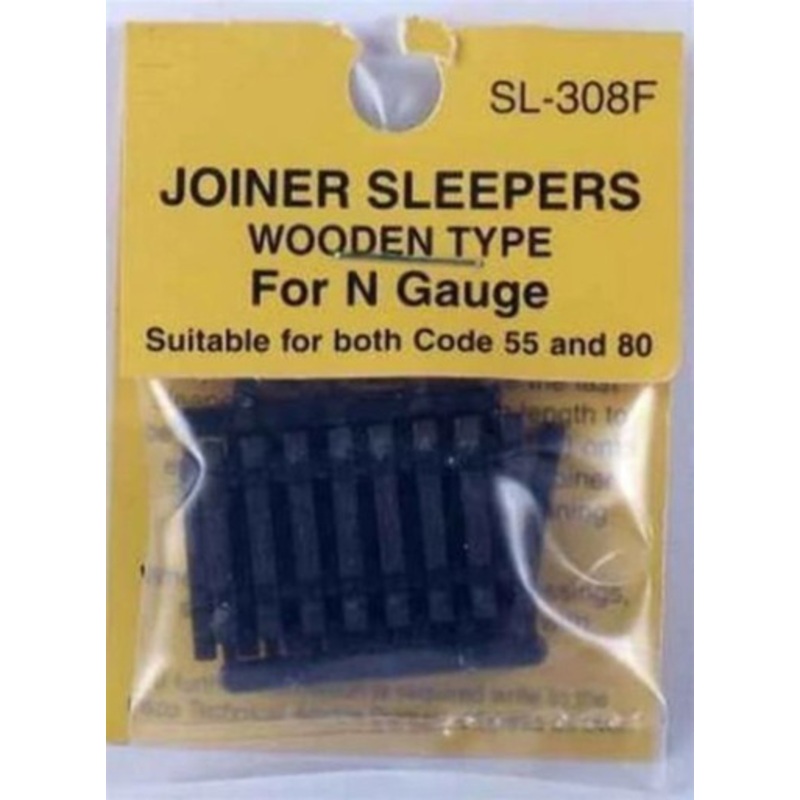 Peco SL-308F N Scale N ADD.WOODEN TIES 12/CARD