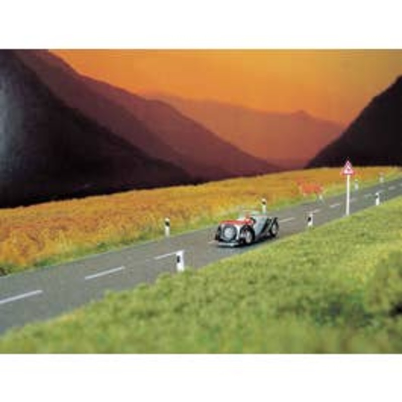 Walthers #949-1254 Flexible Self-Adhesive Paved Roadway With White Line Markings