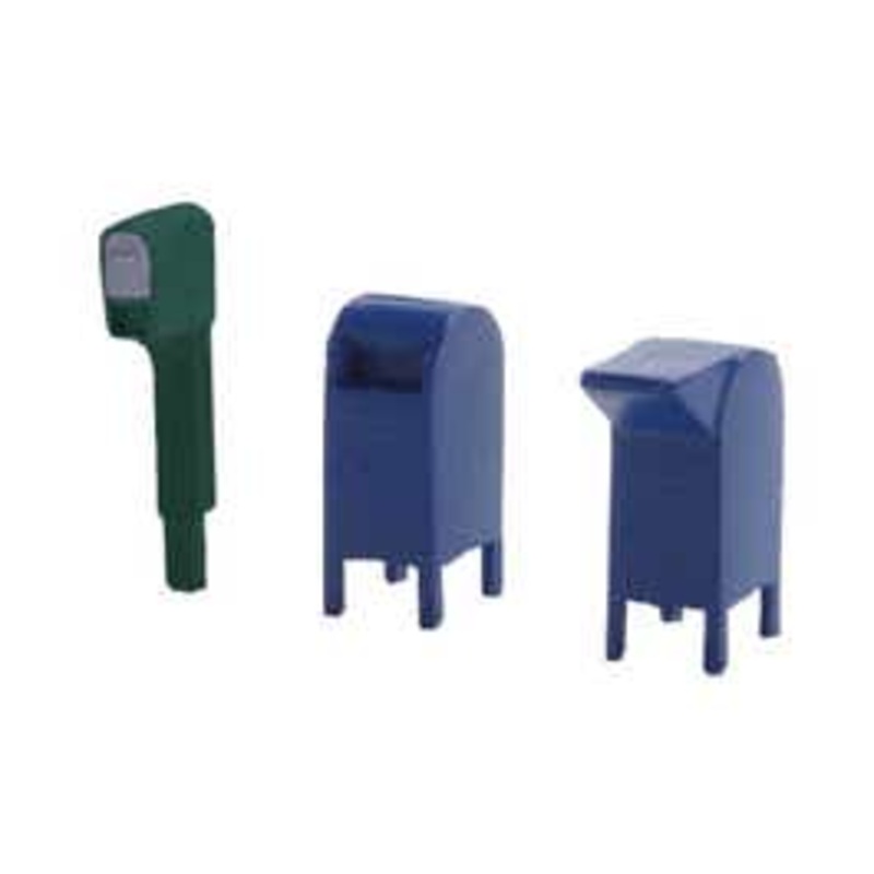 Walthers #949-4184 Roadside Mail Boxes and City Mailboxes