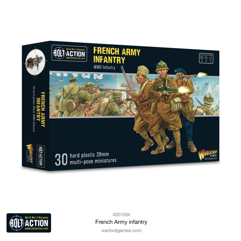 Warlord – Bolt Action: French Army Infantry