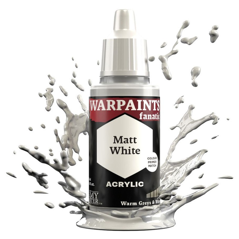 Warpaints Fanatic: Matt White  (WP3012) (18ml)