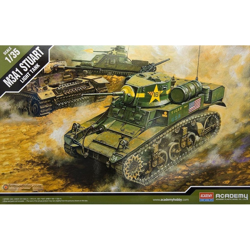 Academy – 1/35 US M3a1 Stuart Light Tank