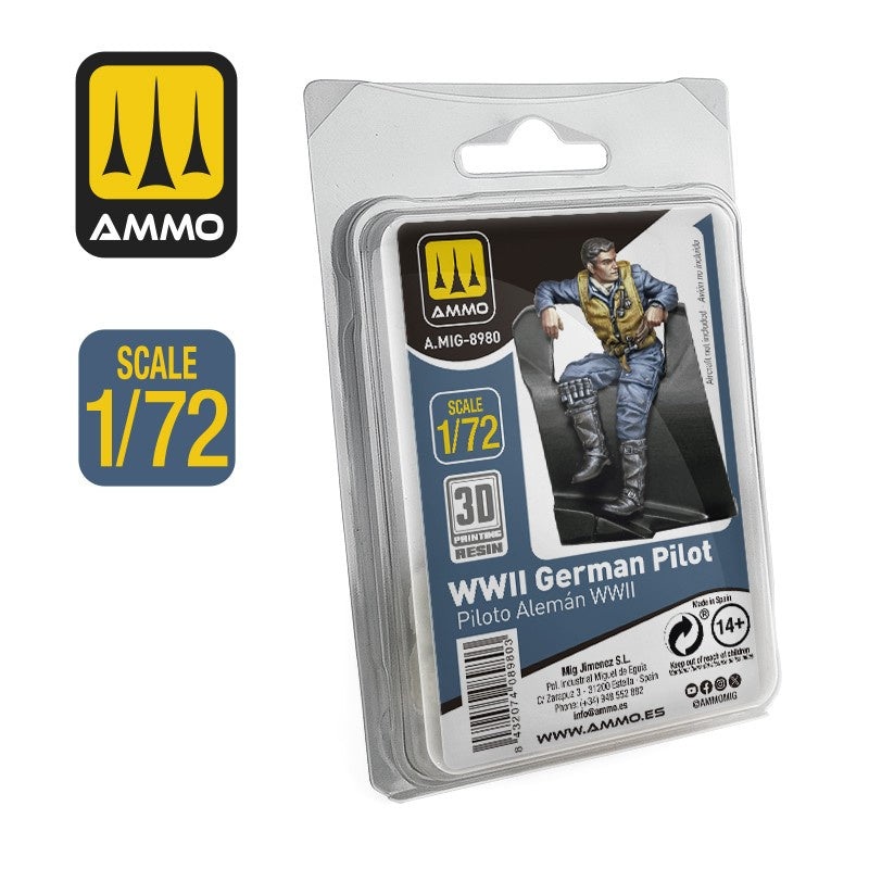 AMMO – 1/72 WWII German Pilot
