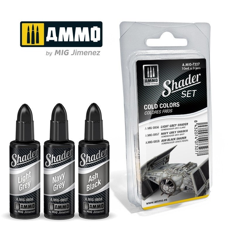 AMMO – 7327 Cold Colors Matt Shader Set