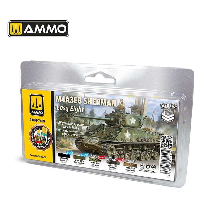 AMMO – 7459 M4A3E8 Sherman Easy Eight Set