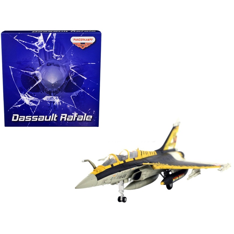Dassault Rafale B Fighter Jet “NATO Tiger Meet” (2009) with Missile Accessories “Panzerkampf Wing” Series 1/72 Scale Model by Panzerkampf