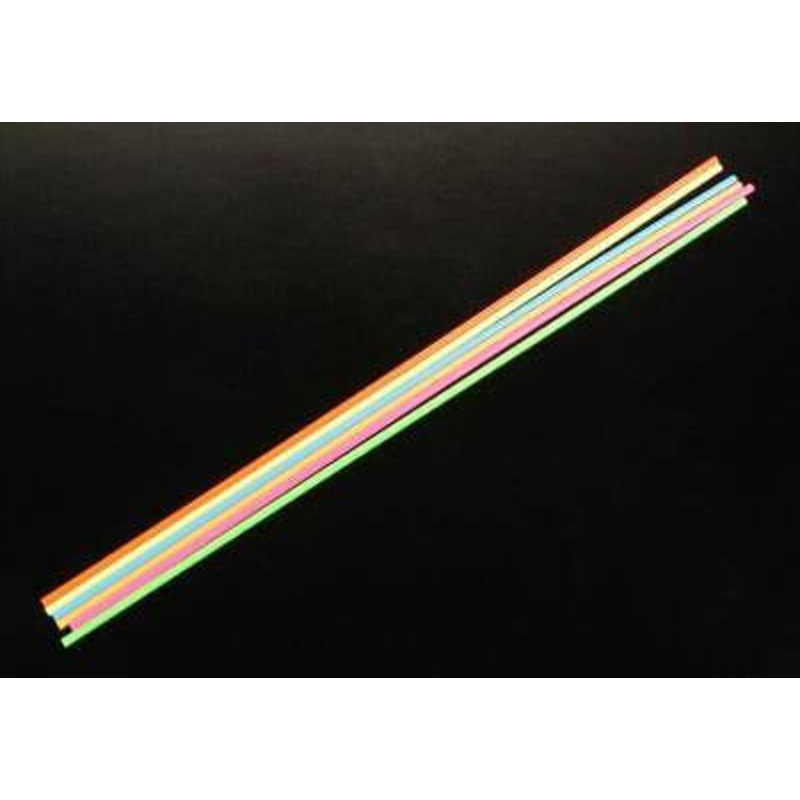 Du-Bro – Antenna Tube w/Cap (Assorted Neon 6pcs)