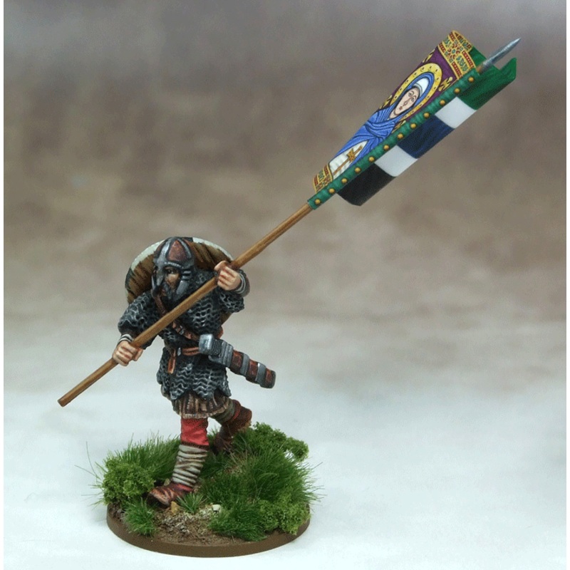 Gripping Beast – Anglo-Saxon Warbanner & Bearer