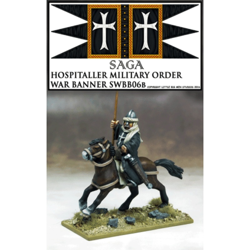 Gripping Beast – Military Order War Banner & Bearer (Hospitaller)