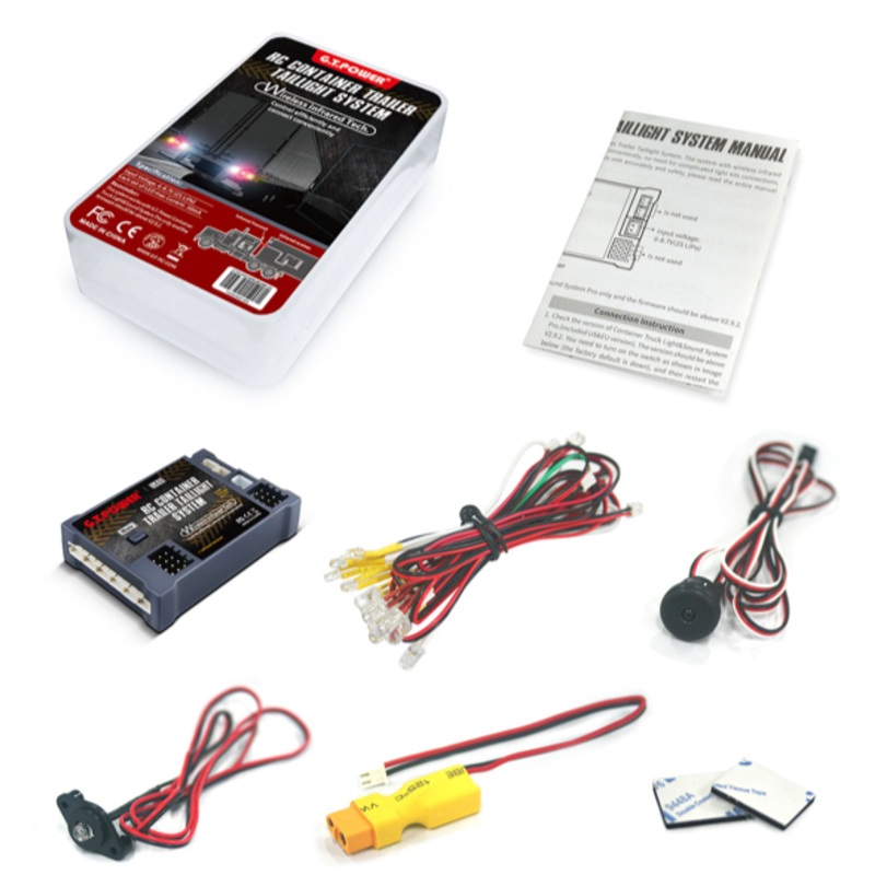 GT Power – RC Container Trailer Taillight System No.181