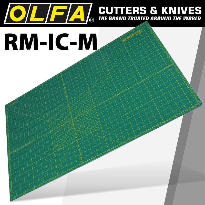 Olfa – Cutting Mat for Rotary Cutter 940 x 630mm (Double Sided)