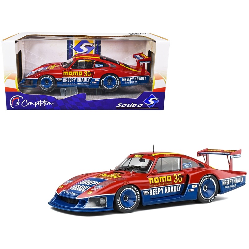 Porsche 935 Moby Dick #30 RHD (Right Hand Drive) Giampiero Moretti – Sarel van der Merwe “Kreepy Krauly” 6 Hours of Mid-Ohio (1983) “Competition” Series 1/18 Diecast Model Car by Solido