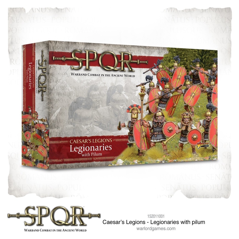 Warlord – SPQR: Caesar’s Legions Legionaries with Pilum