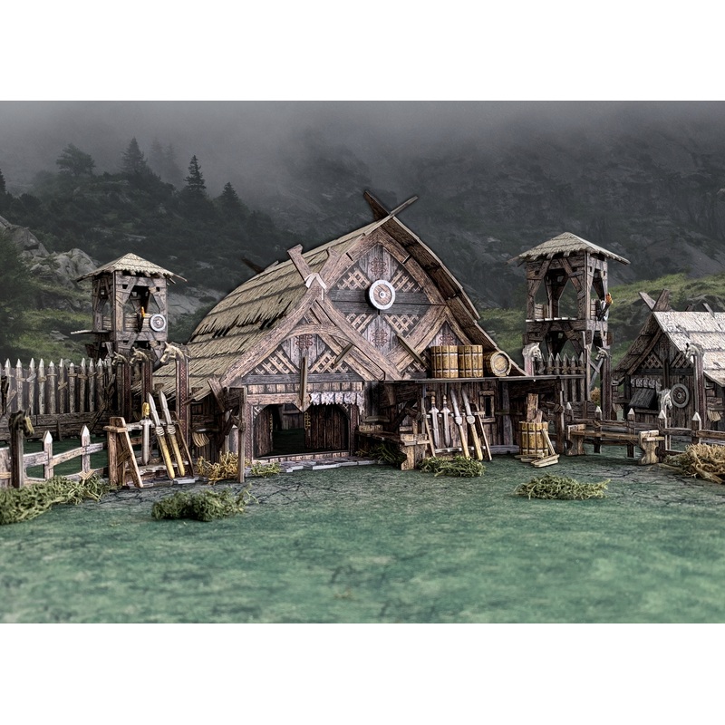 Battle Systems Fantasy Terrain – Mead Hall