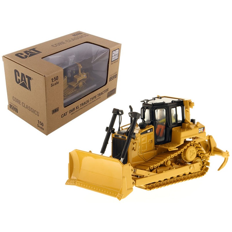 CAT Caterpillar D6R Track Type Tractor with Operator “Core Classics Series” 1/50 Diecast Model by Diecast Masters
