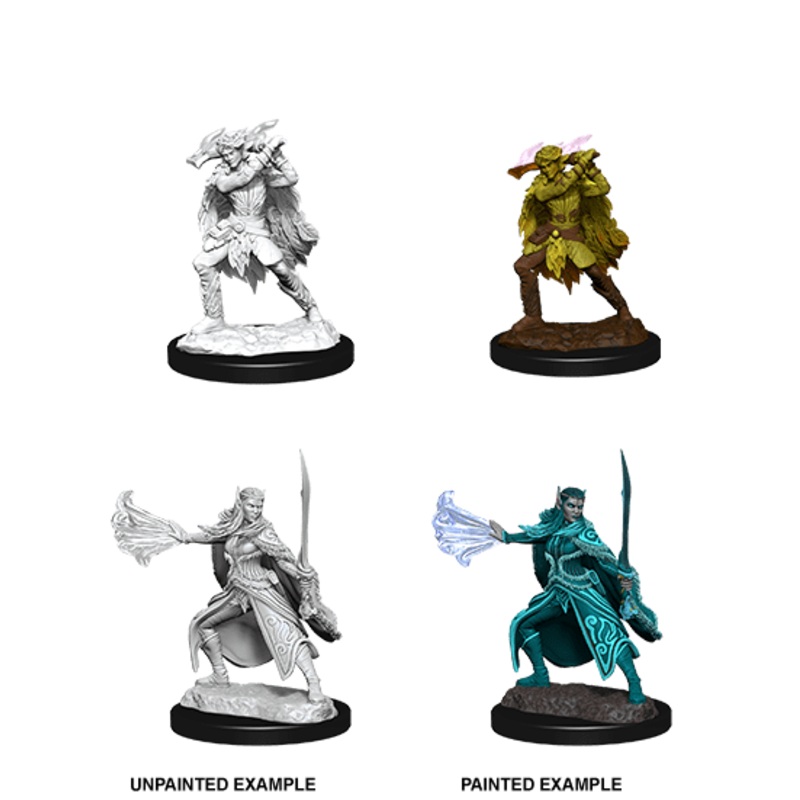 D&D Nolzur’s Marvelous Miniatures: Winter Eladrin & Spring Eladrin