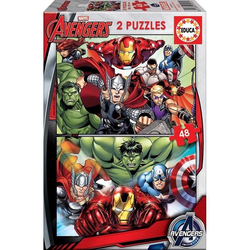 Educa – Avengers (2x48pcs)