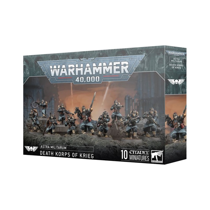 GW – Warhammer 40k Astra Militarum: Krieg Heavy Weapons Squad (47-73)