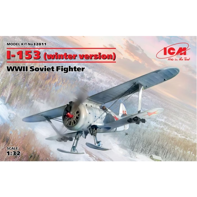 ICM – 1/32 I-153 Winter Version