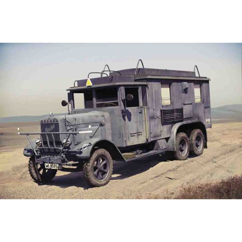 ICM – 1/35 Henschel 33 D1 Kfz 72 WWI German Radio Comms Truck