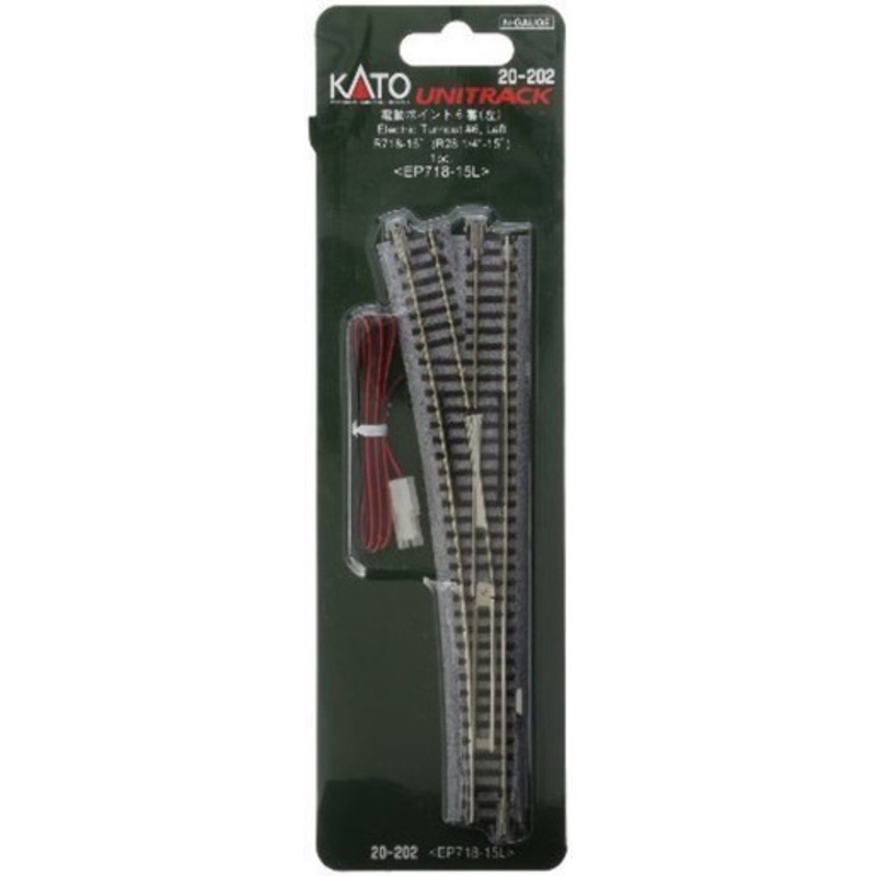 Kato 20-202 N #6 Remote Left-Hand Turnout