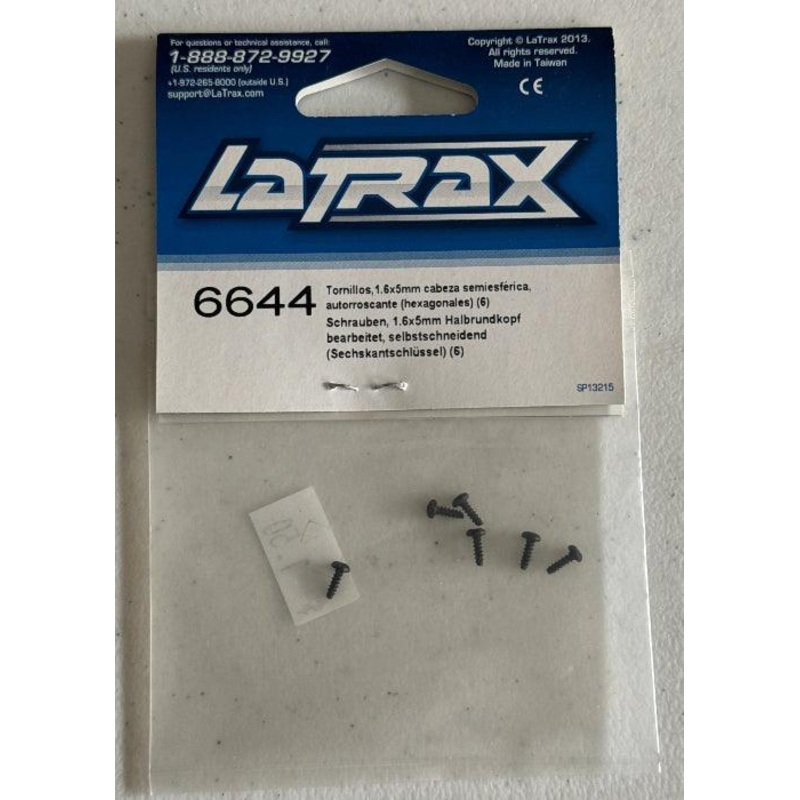 LaTrax 6644 Screw Set 6ea.