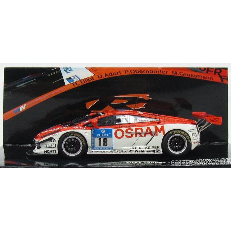 Minichamps – 1/43 Lamborghini Gallardo Raeder Motorsport (Tilke/Adorf/Oberndorfer/Grossmann 24h Nurburgring 2007