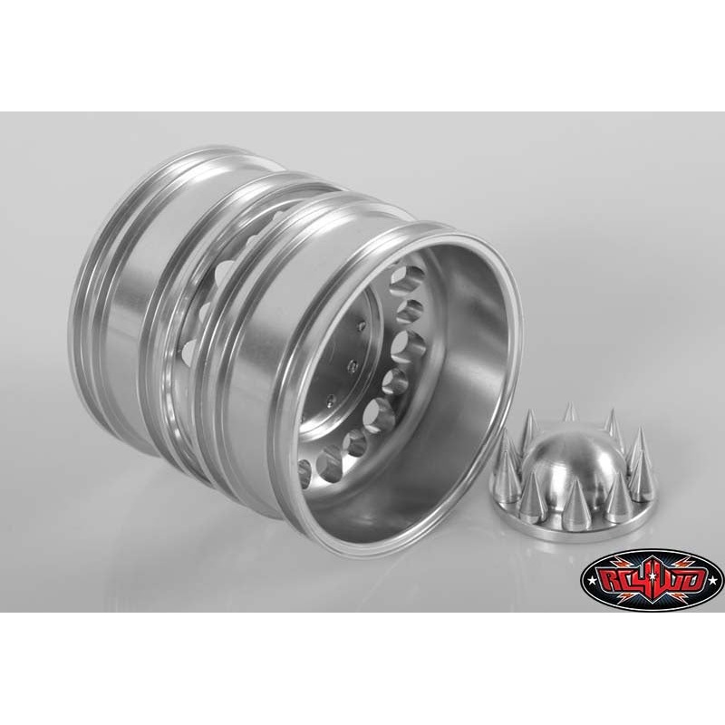 RC4WD – Chaos Semi Truck Rear Wheels w/Spiked Caps (#)