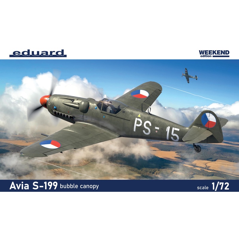 Eduard – 1/72 S-199 Bubble Canopy (Weekend Edition) 7471